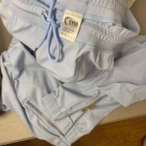 Zyia Active Light Blue Bottom with Zipper at bottom.  Like New Condition